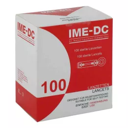 IME-DC Lancety/igły do nakłuwacza, 100 szt