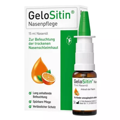 GELOSITIN Spray do pielęgnacji nosa, 15 ml GELOSITIN Spray do pielęgnacji nosa, 15 ml