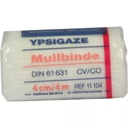 YPSIGAZE Opatrunek z gazy 4 cmx4 m, 1 szt