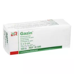 GAZIN Gaza komp.5x5 cm niesterylna 8x Op, 100 szt
