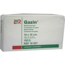 GAZIN Gaza komp.10x10 cm niesterylna 12x op, 100 szt