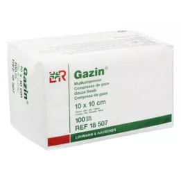 GAZIN Gaza komp.10x10 cm niesterylna 12x op, 100 szt