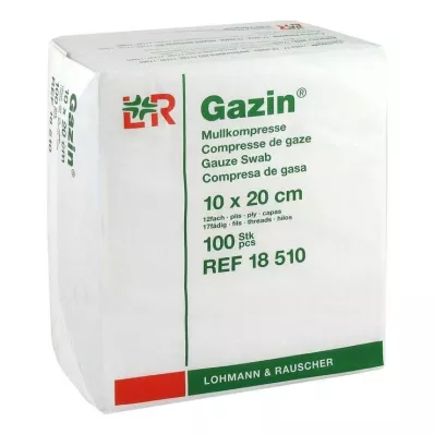 GAZIN Gaza komp.10x20 cm niesterylna 12x op, 100 szt