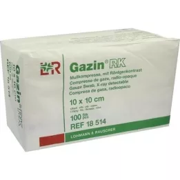 GAZIN Gaza komp.10x10 cm niesterylna 12x RK, 100 szt
