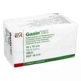 GAZIN Gaza komp.10x10 cm niesterylna 12x RK, 100 szt