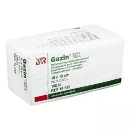GAZIN Gaza komp.10x10 cm niesterylna 16x RK, 100 szt