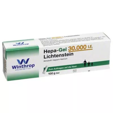 HEPA GEL 30 000 I.U. Lichtenstein, 100 g HEPA GEL 30 000 I.U. Lichtenstein, 100 g