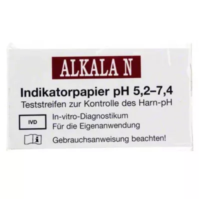 ALKALA N papierek wskaźnikowy pH, 1 szt ALKALA N papierek wskaźnikowy pH, 1 szt