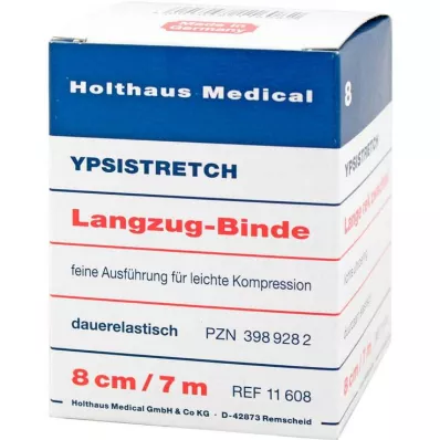 LANGZUGBINDE cienki Ypsistretch 8 cmx7 m, 1 szt