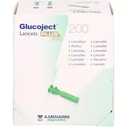 GLUCOJECT Lancety PLUS 33 G, 200 szt