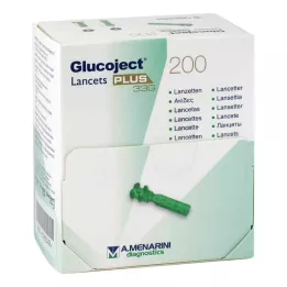 GLUCOJECT Lancety PLUS 33 G, 200 szt