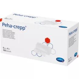 PEHA CREPP Bandaż mocujący 6 cmx4 m comp.verp., 100 szt