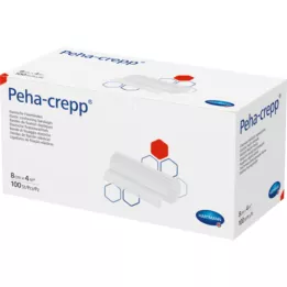 PEHA CREPP Bandaż mocujący 8 cmx4 m comp.verp., 100 szt