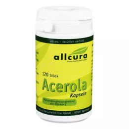 ACEROLA KAPSELN naturalna witamina C, 120 szt