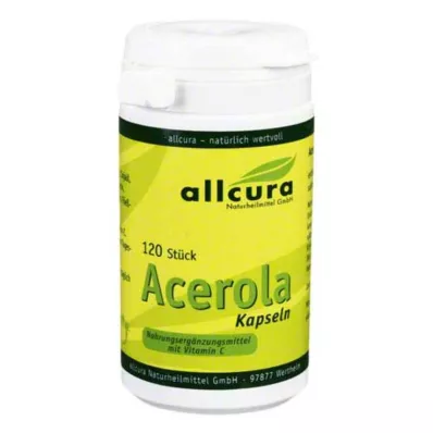 ACEROLA KAPSELN naturalna witamina C, 120 szt
