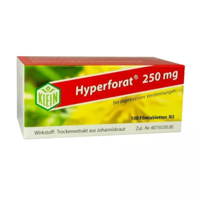 HYPERFORAT Tabletki powlekane 250 mg, 100 szt HYPERFORAT Tabletki powlekane 250 mg, 100 szt