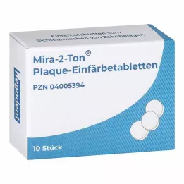 MIRA 2 Tabletki koloryzujące Clay Plaque, 10 szt