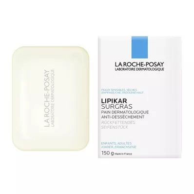 La Roche-Posay Lipikar Surgras mydło w kostce, 150 g La Roche-Posay Lipikar Surgras mydło w kostce, 150 g