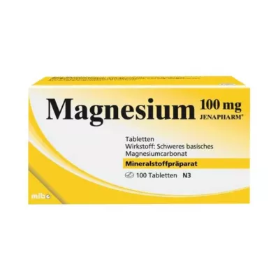 MAGNESIUM 100 mg tabletki Jenapharm, 100 szt