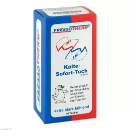 PRESSOTHERM Chusteczki do czyszczenia na zimno, 10 szt
