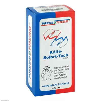 PRESSOTHERM Chusteczki do czyszczenia na zimno, 10 szt