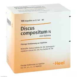 DISCUS compositum N z ampułkami Kalmia, 100 szt