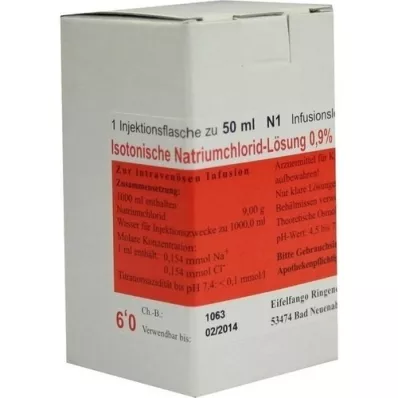 ISOTONISCHE Roztwór NaCl 0,9% Eifelfango, 50 ml