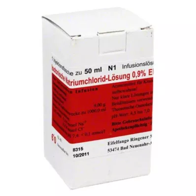 ISOTONISCHE Roztwór NaCl 0,9% Eifelfango, 50 ml ISOTONISCHE Roztwór NaCl 0,9% Eifelfango, 50 ml