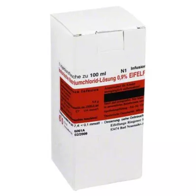ISOTONISCHE Roztwór NaCl 0,9% Eifelfango, 100 ml ISOTONISCHE Roztwór NaCl 0,9% Eifelfango, 100 ml