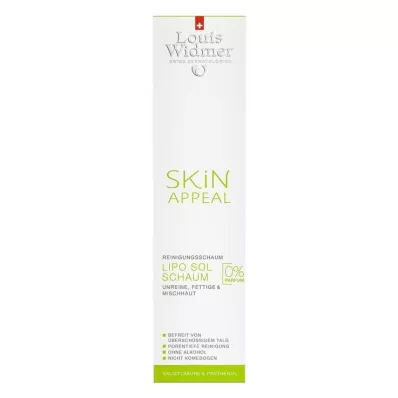 WIDMER Bezzapachowa pianka Skin Appeal Lipo Sol Foam, 150 ml WIDMER Bezzapachowa pianka Skin Appeal Lipo Sol Foam, 150 ml