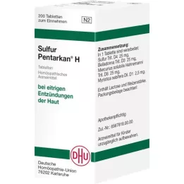 SULFUR PENTARKAN Tabletki H, 200 szt