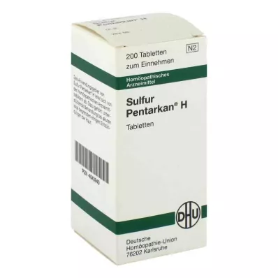SULFUR PENTARKAN Tabletki H, 200 szt