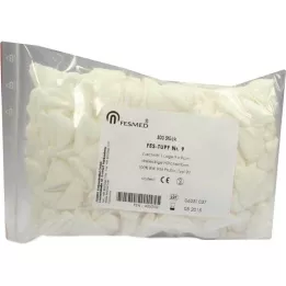 MULLTUPFER FES-TUPF Nr 9 niesterylne 1ply.9x9 cm, 300 szt