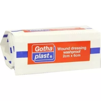 GOTHAPLAST Plaster na rany, wodoodporny 2x6 cm, 1 szt