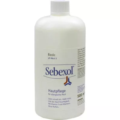 SEBEXOL Emulsja na bazie preparatu podstawowego, 500 ml SEBEXOL Emulsja na bazie preparatu podstawowego, 500 ml