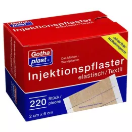 GOTHAPLAST Korki wtryskowe 2x6 cm, 220 szt