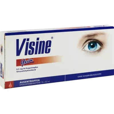 VISINE Yxin ED Pipety jednodawkowe, 10X0,5 ml