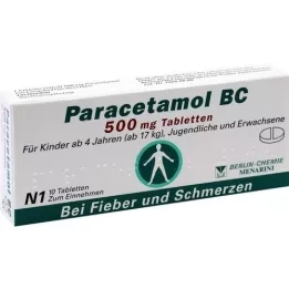 PARACETAMOL BC Tabletki 500 mg, 10 szt