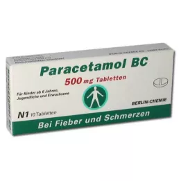 PARACETAMOL BC Tabletki 500 mg, 10 szt