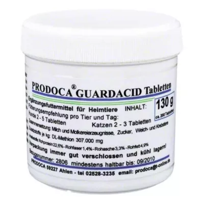 GUARDACID Tabletki weterynaryjne, 200 szt