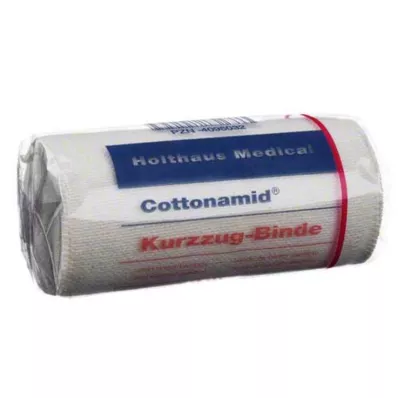 COTTONAMID elastyczny bandaż krótko rozciągliwy 10 cm x 5 m, 1 szt COTTONAMID elastyczny bandaż krótko rozciągliwy 10 cm x 5 m, 1 szt