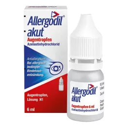 ALLERGODIL ostre krople do oczu, 6 ml