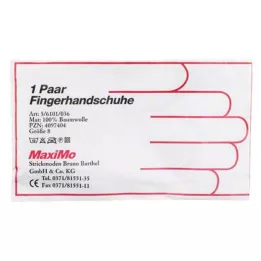 HANDSCHUHE Bawełna, rozmiar 8, 2 szt