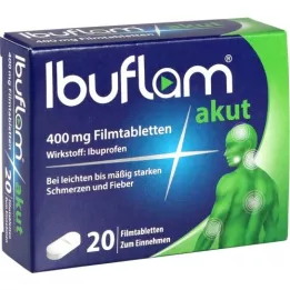 IBUFLAM ostre tabletki powlekane 400 mg, 20 szt