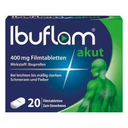 IBUFLAM ostre tabletki powlekane 400 mg, 20 szt