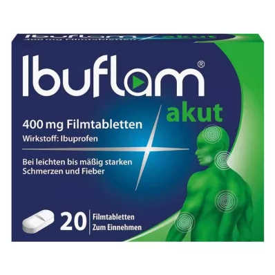 IBUFLAM ostre tabletki powlekane 400 mg, 20 szt