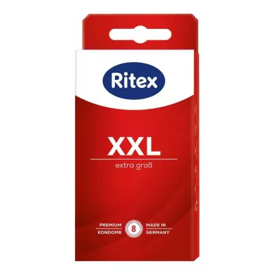 RITEX XXL Prezerwatywy, 8 szt RITEX XXL Prezerwatywy, 8 szt