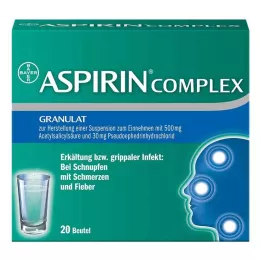 ASPIRIN COMPLEX saszetka z granulatem do sporządzania zawiesiny do podawania, 20 szt