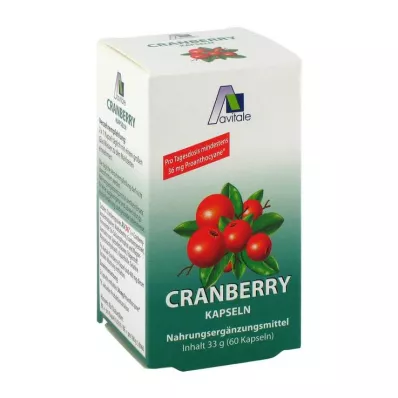 CRANBERRY KAPSELN 400 mg, 60 szt CRANBERRY KAPSELN 400 mg, 60 szt