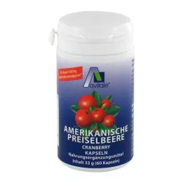 PREISELBEERE Kapsułki American 400 mg, 60 szt